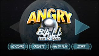 Angry Ball - Lost in Space screenshot 4