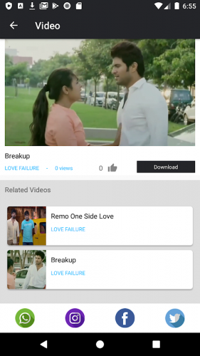 Tamil Love Failure Status Videos 1 0 Download Android Apk Aptoide