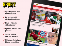 Sportbladet – Fotboll, Hockey & Damallsvenskan screenshot 8