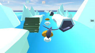 Subway Penguin Ice Surfer 2021  : Free Runner screenshot 4