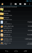 AndroZip™ FREE File Manager screenshot 2