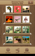 Dinosaur Puzzle Games for Kids screenshot 2