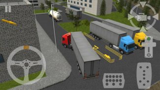 Semi Driver Trailer Parking 3D screenshot 3