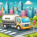 Parking Milk Truck Game