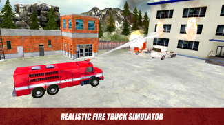 911 Rescue Firefighter and Fire Truck Simulator 3D screenshot 3