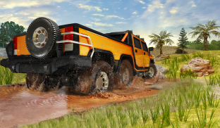 ထရပ်ကားယာဉ်မောင်း sim driving- offroad jeep Prado screenshot 11