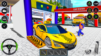 US Taxi Car Driving Simulator screenshot 4