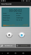 Voice Recorder (MP4 / WAVE) screenshot 3