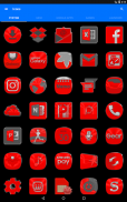 Bright Red Icon Pack screenshot 11