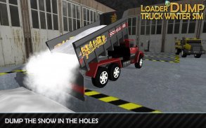 Loader&Dump Truck inverno SIM screenshot 5