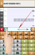 Calculator (HEX,BIN,DEC,OCT) screenshot 0