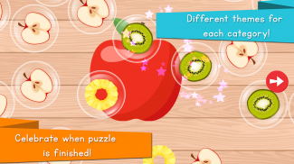 Food Puzzle for Kids screenshot 1