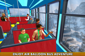 Aventura de ônibus de balão de ar voador screenshot 2