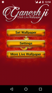 Ganesh Ji Clock Live Wallpaper screenshot 4