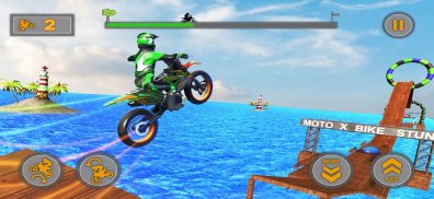 Bike stunt trial master: Moto racing games screenshot 2