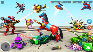 Horse Game Robot Car Game screenshot 2