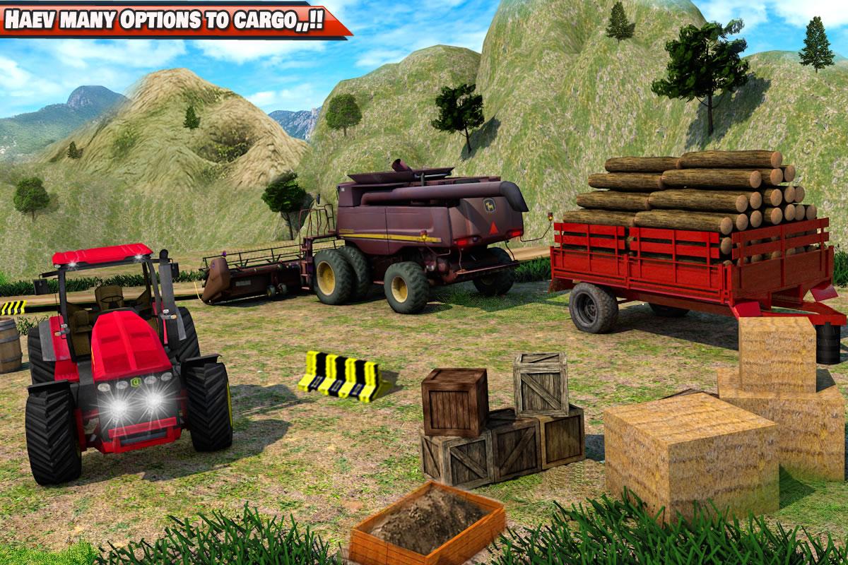 Drive Tractor trolley Offroad Cargo- Free Games - Загрузить APK для Android  | Aptoide