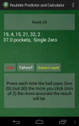 Roulette Predictor &Calculator screenshot 2