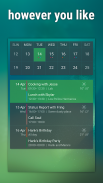 Event Flow Calendar Widget screenshot 2