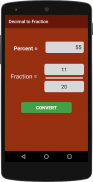 Fraction Math Converter screenshot 2