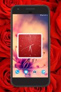 Red Clock Live Wallpaper screenshot 2