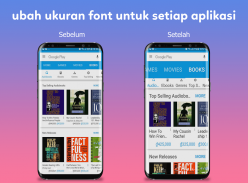 Ukuran Huruf - Small Font screenshot 1