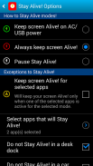 Stay Alive! Keep screen awake screenshot 7