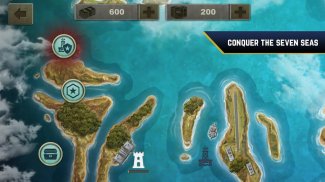 Вражеские воды : битва подводной лодки и корабля screenshot 3
