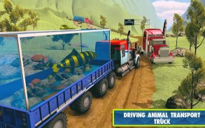 Sea Animals Transport Truck Simulator 2019 screenshot 0