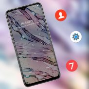 Abstract crystal water dew drop pure fresh theme screenshot 3