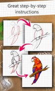 Как рисовать - лучшая рисовалка и раскраска screenshot 1