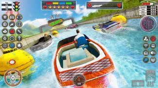 Speed Boat Race: ski boat game screenshot 3