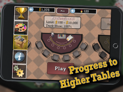 Advanced 21 Blackjack screenshot 2