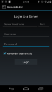 RemoteBukkit Android Client screenshot 0