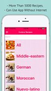 Cuisine Recipes - Offline Easy Cuisine Recipe screenshot 0