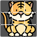 Puzzle Animal Jigsaw Block Icon