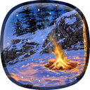 Schnee Live Hintergrund HD Icon