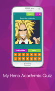 My Hero Academia Character Quiz screenshot 0