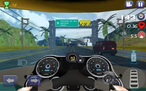 VR balap jalan becak screenshot 7