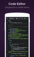 Codeanywhere - IDE, Code-Editor, SSH, FTP,  HTML screenshot 5