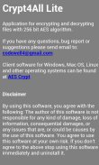 Crypt4All Lite (AES) screenshot 7