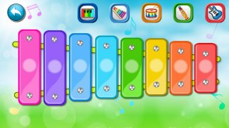 Piano and musical instruments for children screenshot 0