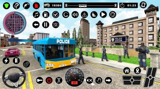 Police Bus Game: US Cops Coach screenshot 2