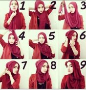 Simple Hijab Tutorial screenshot 3