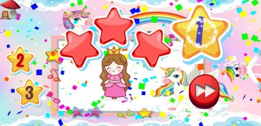 Princess Kid Fairy Puzzle Game screenshot 1