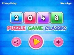 2048 Puzzle Game Classic screenshot 0