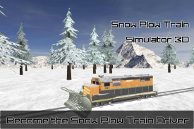 Snow Plowing Train 3D screenshot 5