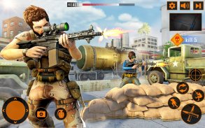 Tireur d'armes FPS Commando screenshot 0