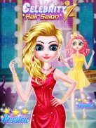 Fashion Celebrity Hair Salon: Make Up And Dress up screenshot 7