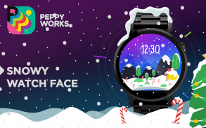 Snowy Watch Face screenshot 0